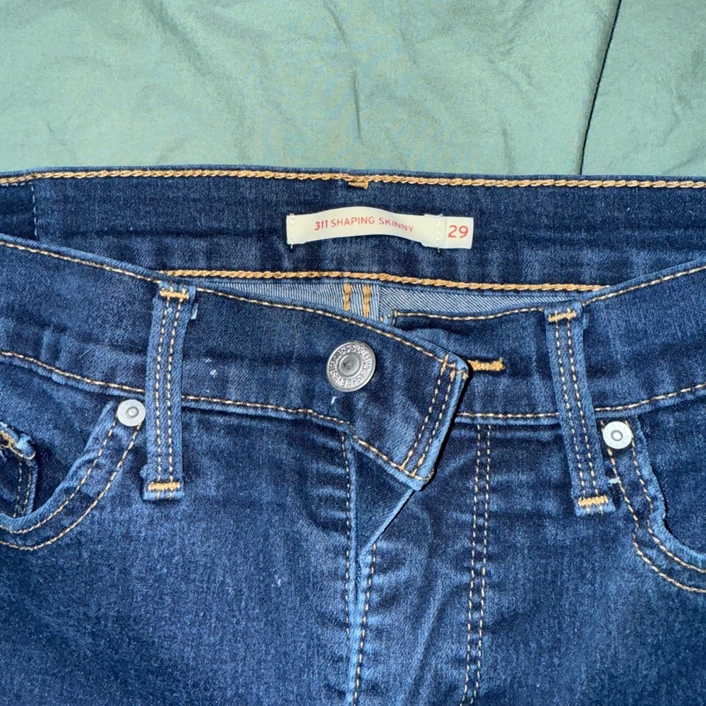 Levi's Women's Skinny Jeans - Dark Blue